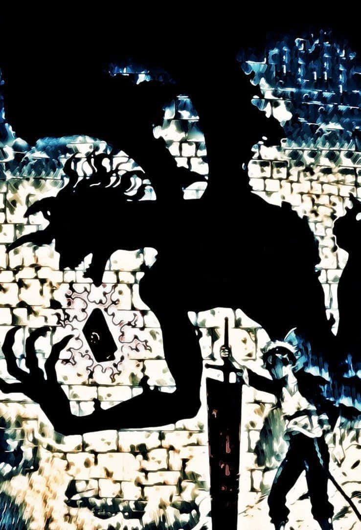 Black Clover Black Demon Iphone Background