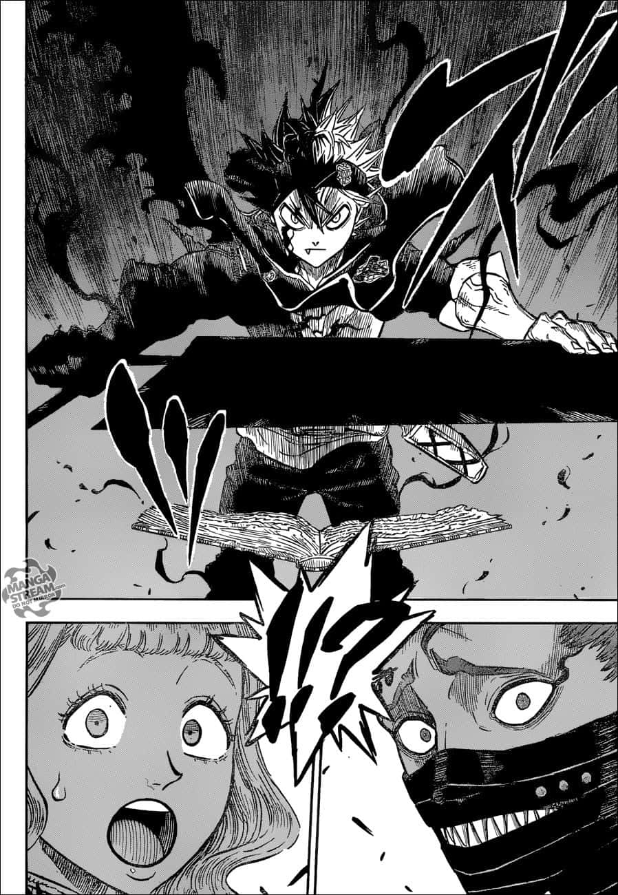 Black Clover Comic Iphone Background