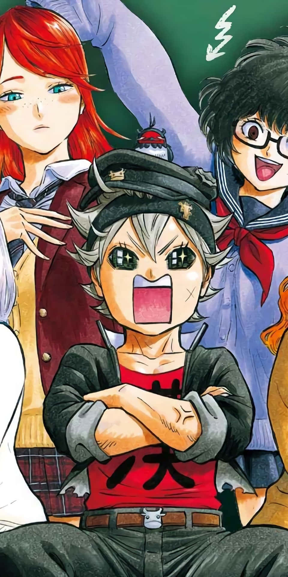 Black Clover High School Iphone Background