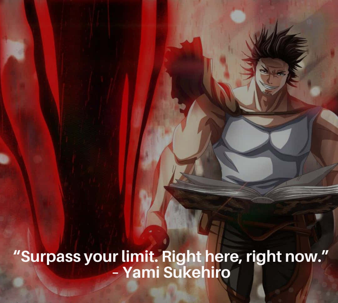 Black Clover Yami Quote