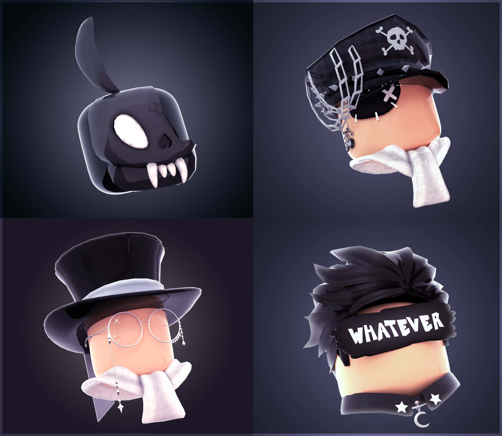 Black Collage Roblox Pfp