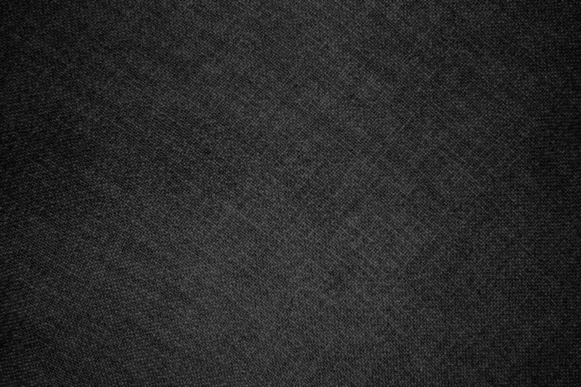 Black Denim Fabric With Texture