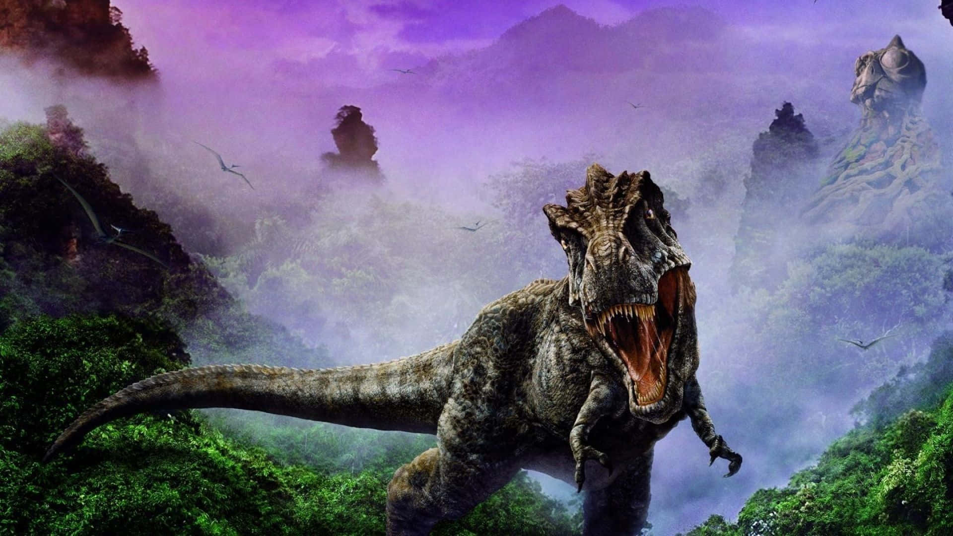 Black Dinosaur Jurassic World 2015 Movie Background