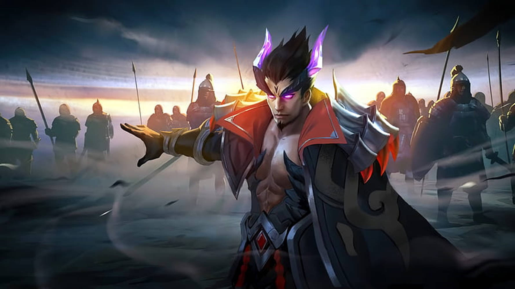 Black Dragon Yu Zhong Background