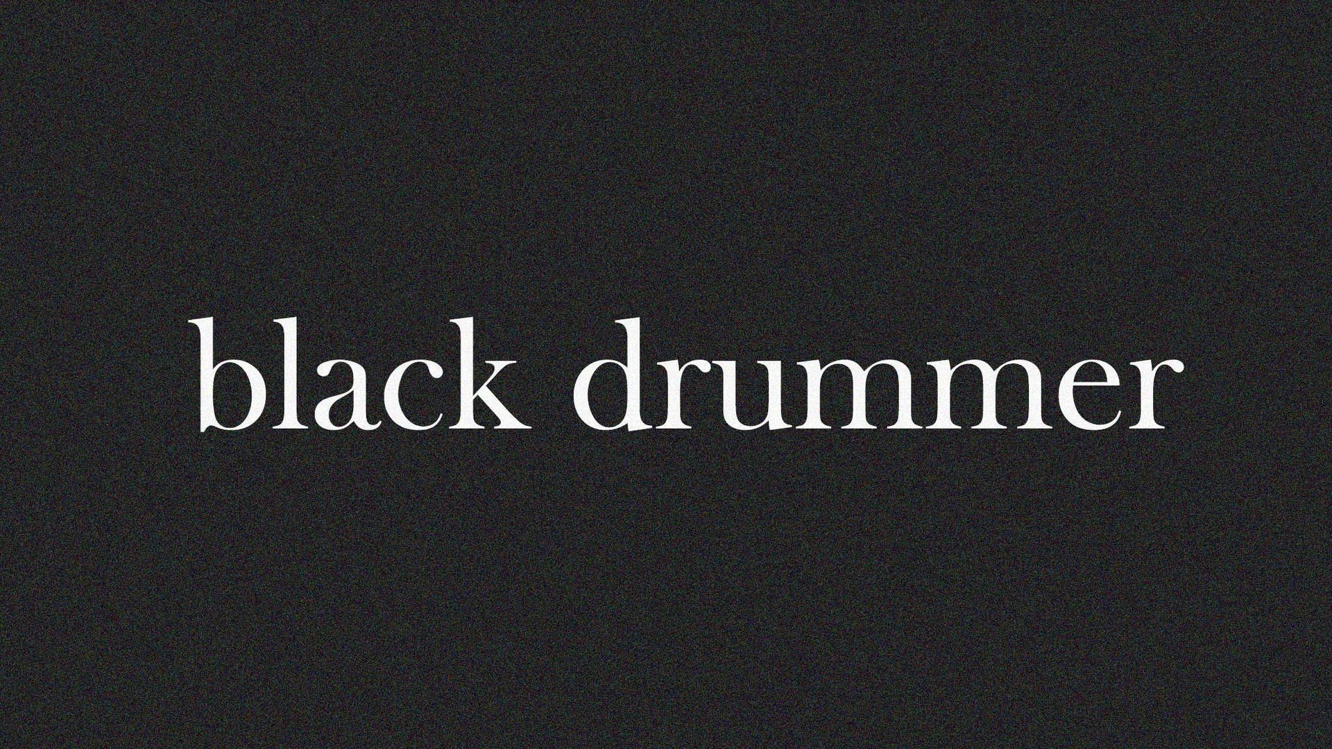 Black Drummer Macbook Pro Aesthetic Background