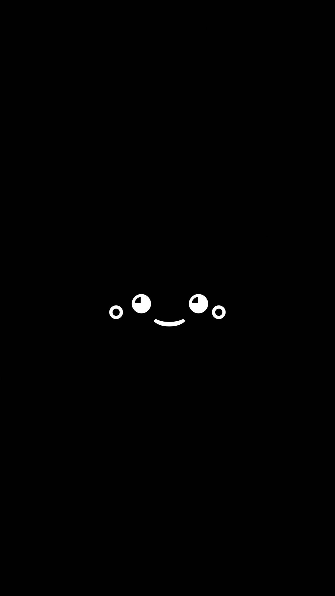 Black Emoji Kaomoji Background