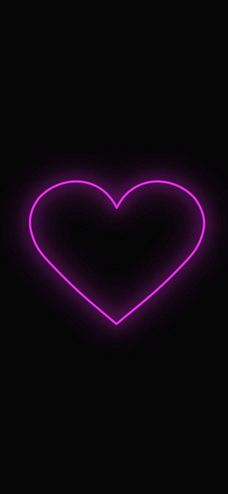 Black Emoji Purple Heart Background