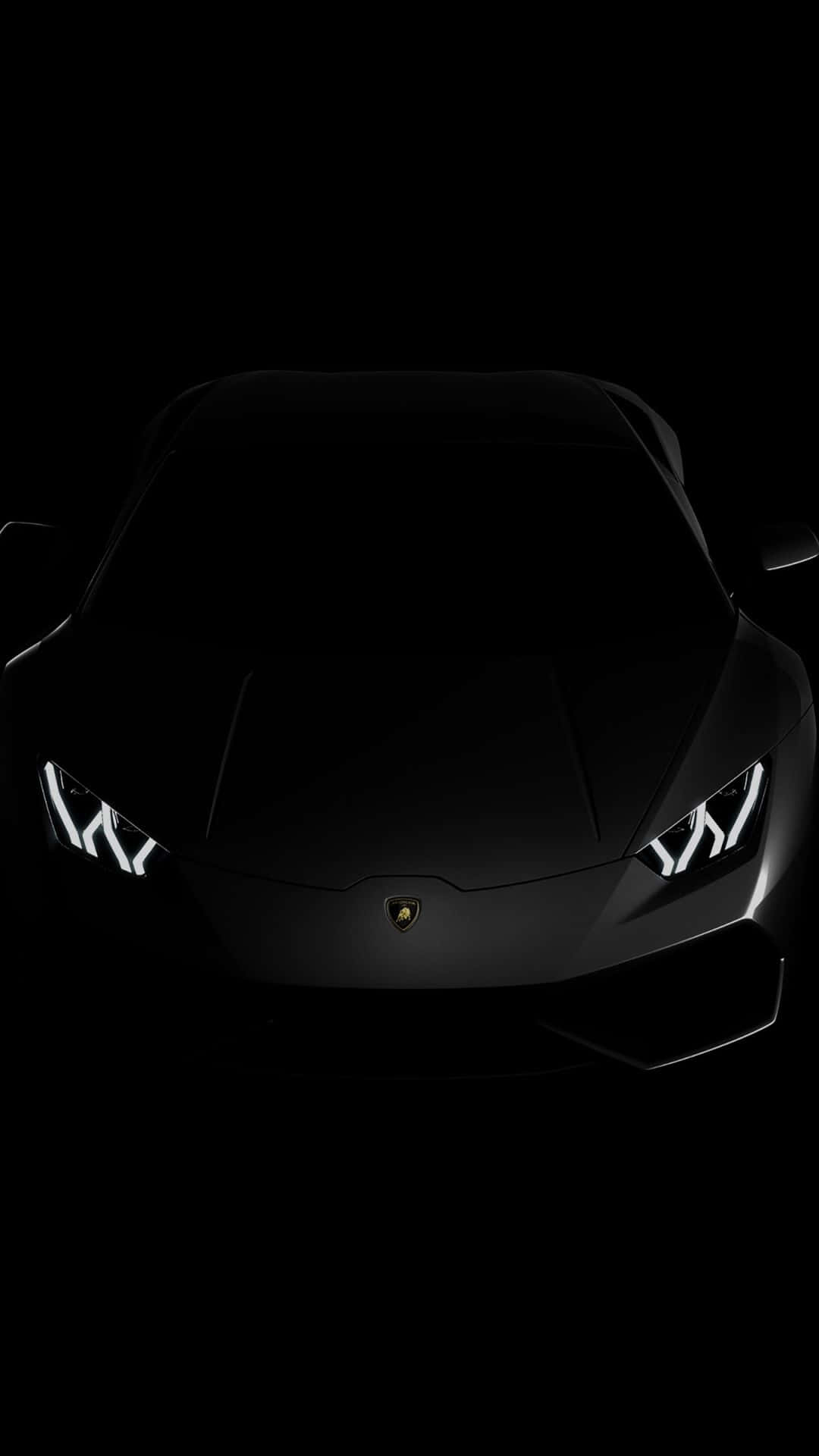 Black Expensive Lamborghini Phone Background
