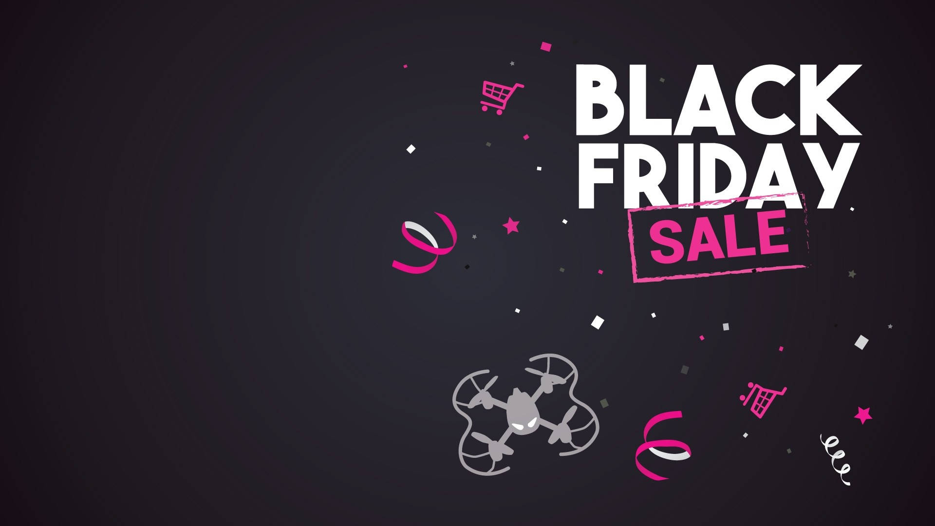 Black Friday Pink Digital Poster Background