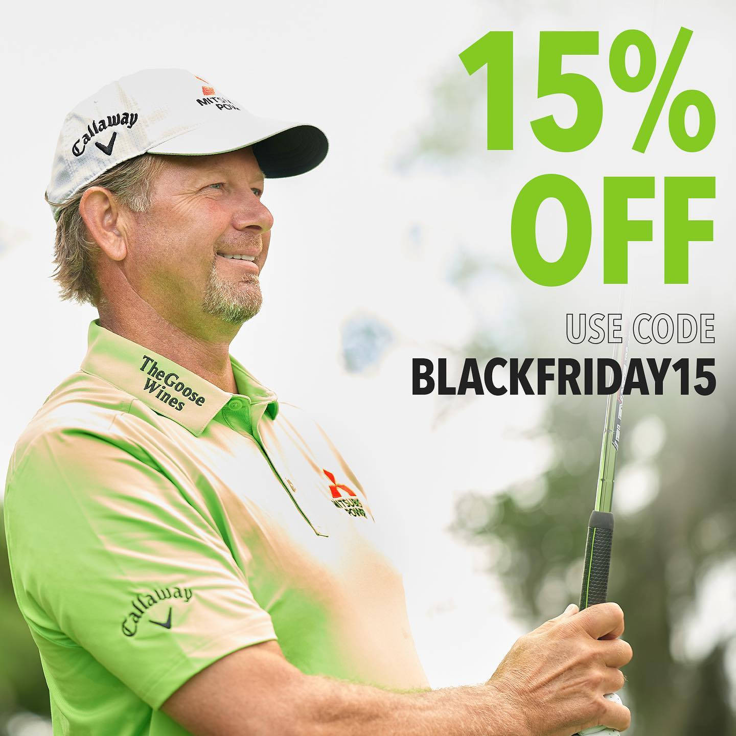 Black Friday Promo Featuring Retief Goosen