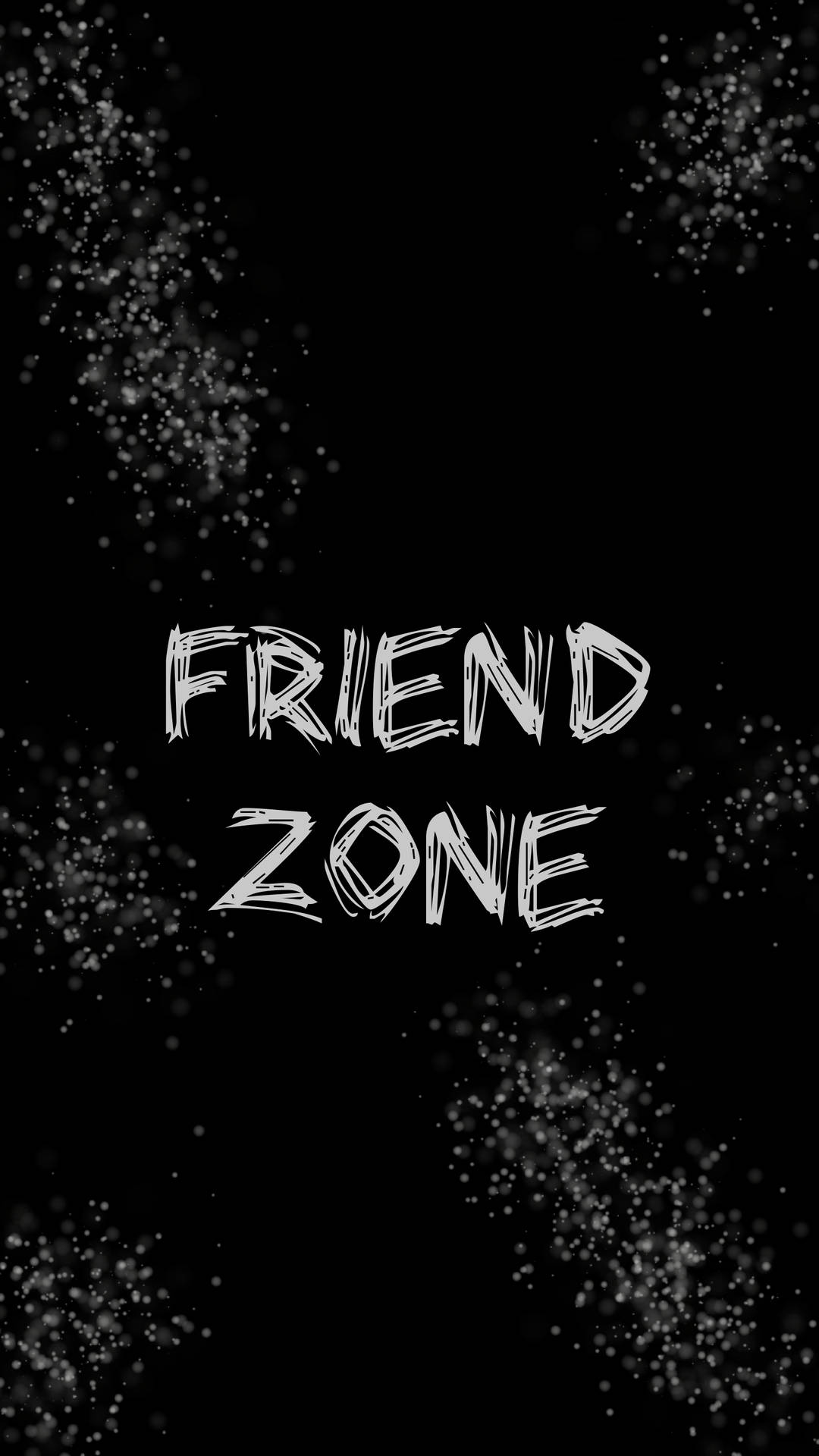 Black Friends Zone Background