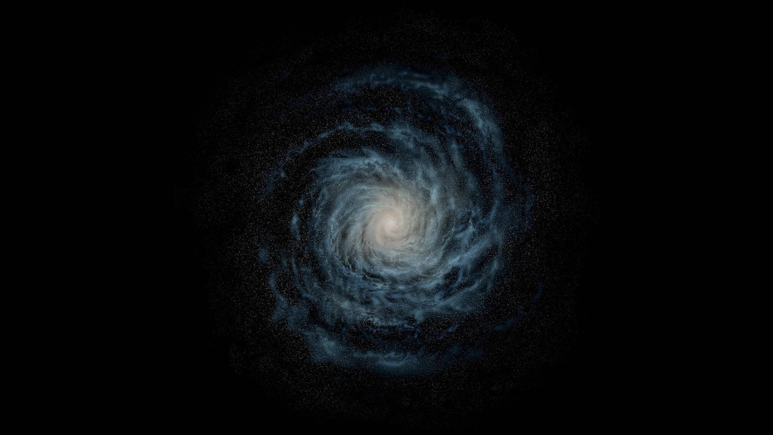 Black Galaxy Spiral