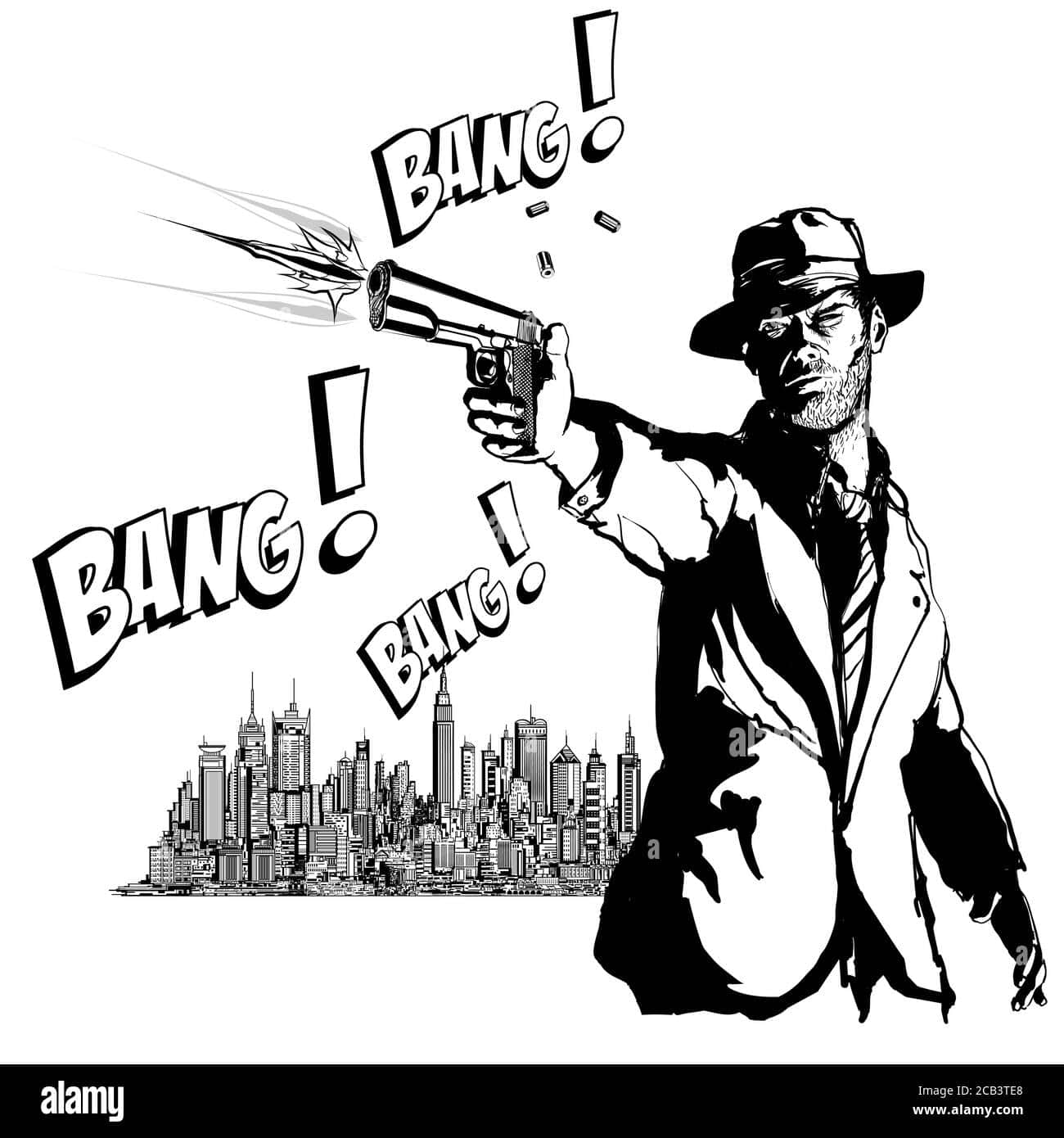 Black Gangsta – Taking It To The Streets Background