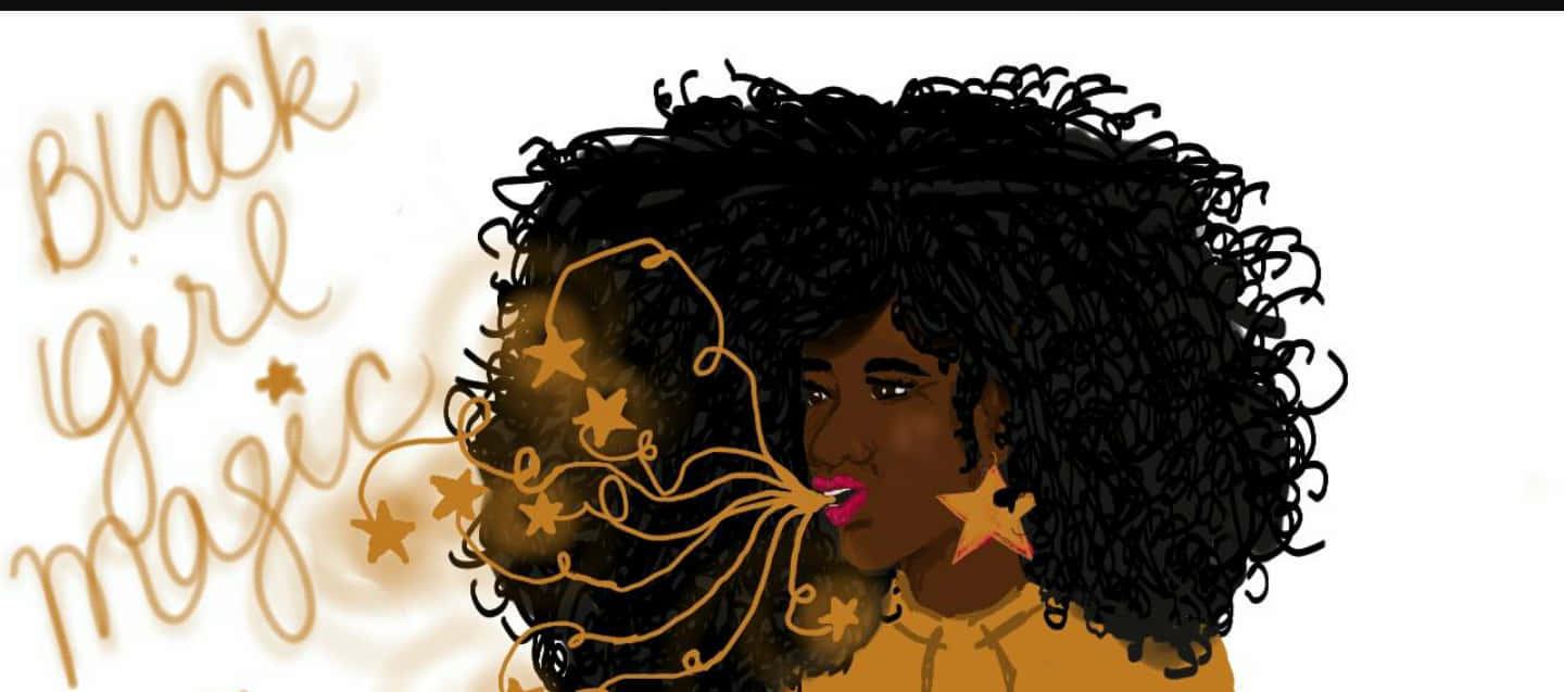 Black Girl Magic - Screenshot Thumbnail Background