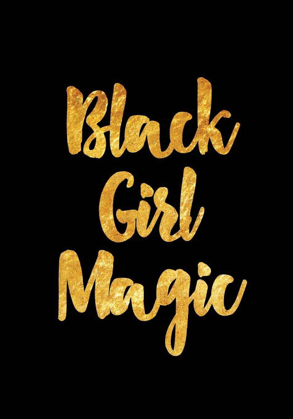 Black Girl Magic T-shirt By Sassy Sassy Background