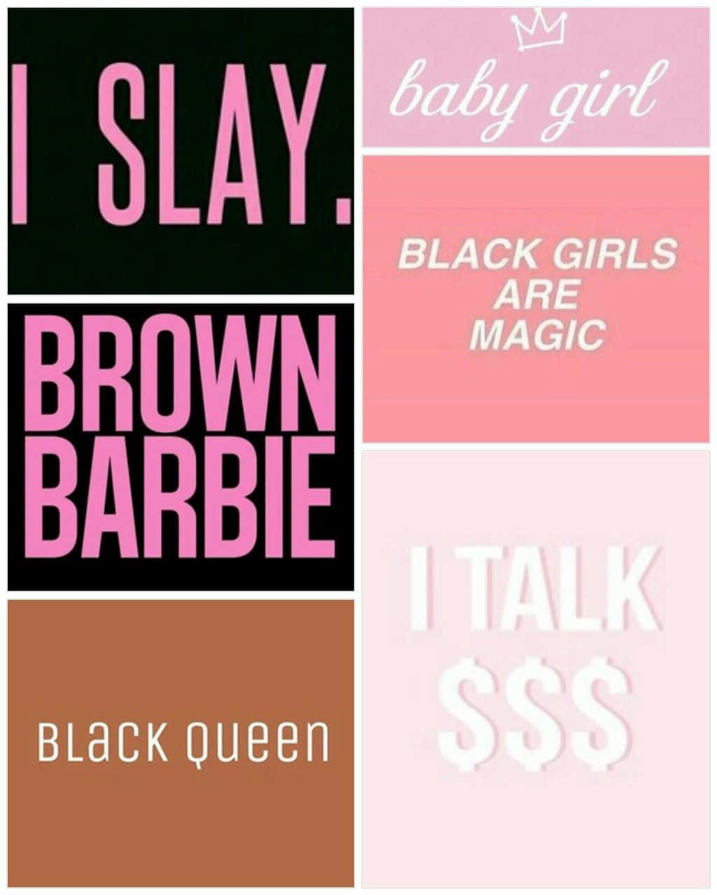 Black Girls Are Magical Black Queens Background