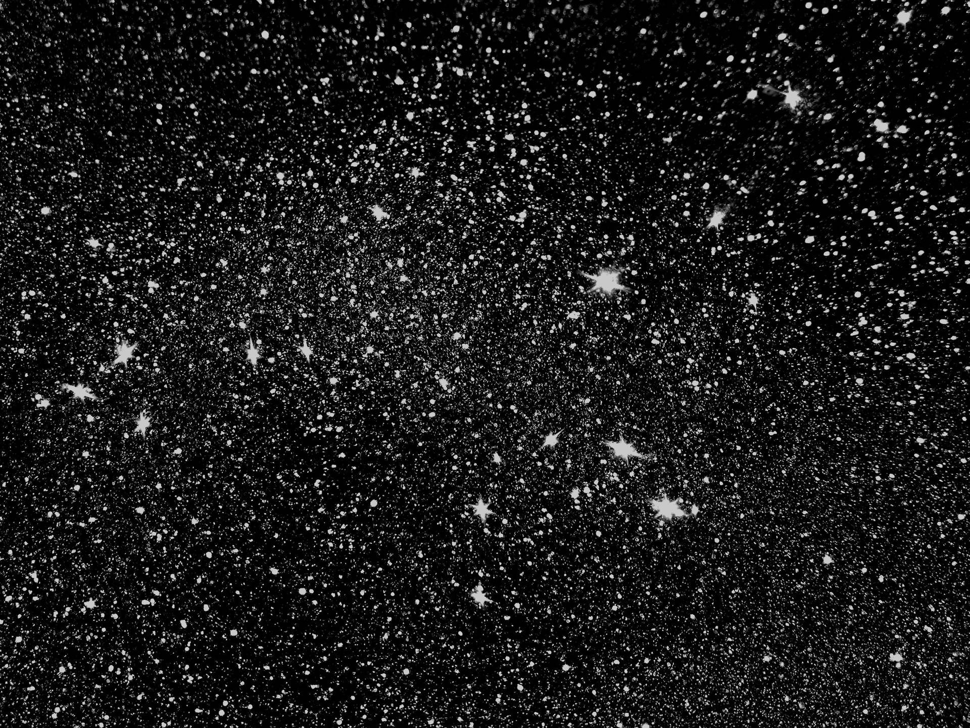 Black Glitter Big Stars Background