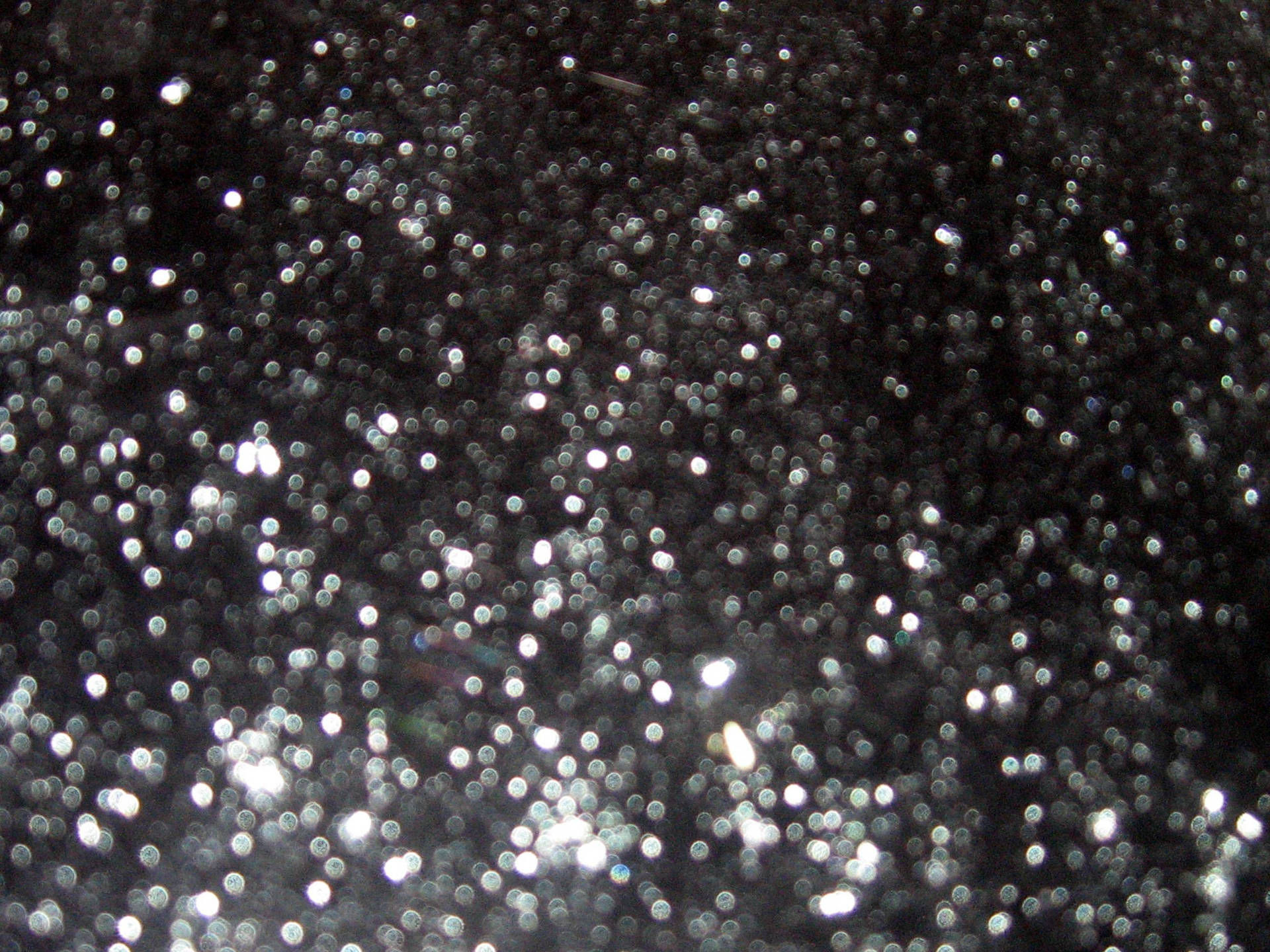 Black Glitter Blurry Sparkling Background