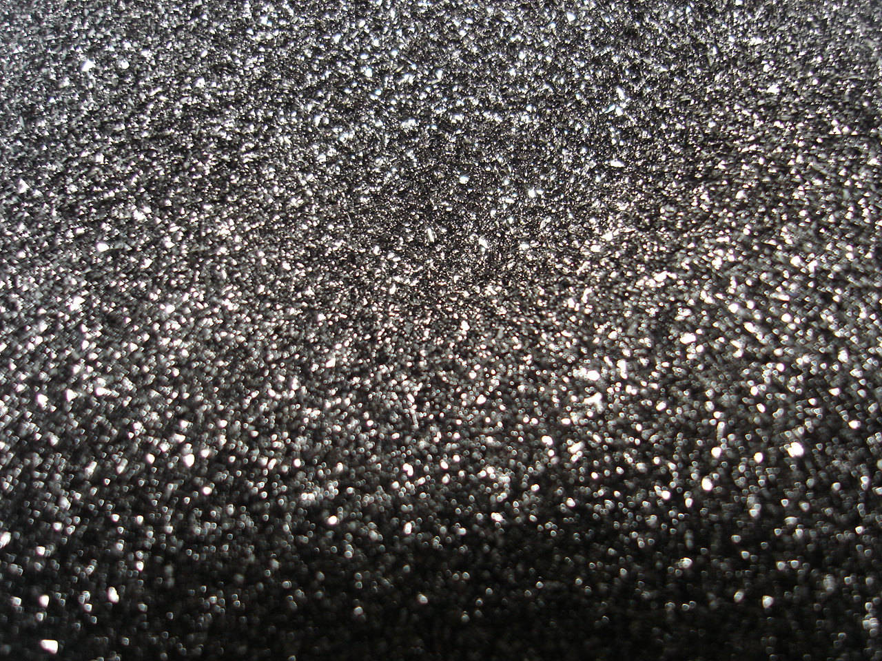 Black Glitter Countless Pieces