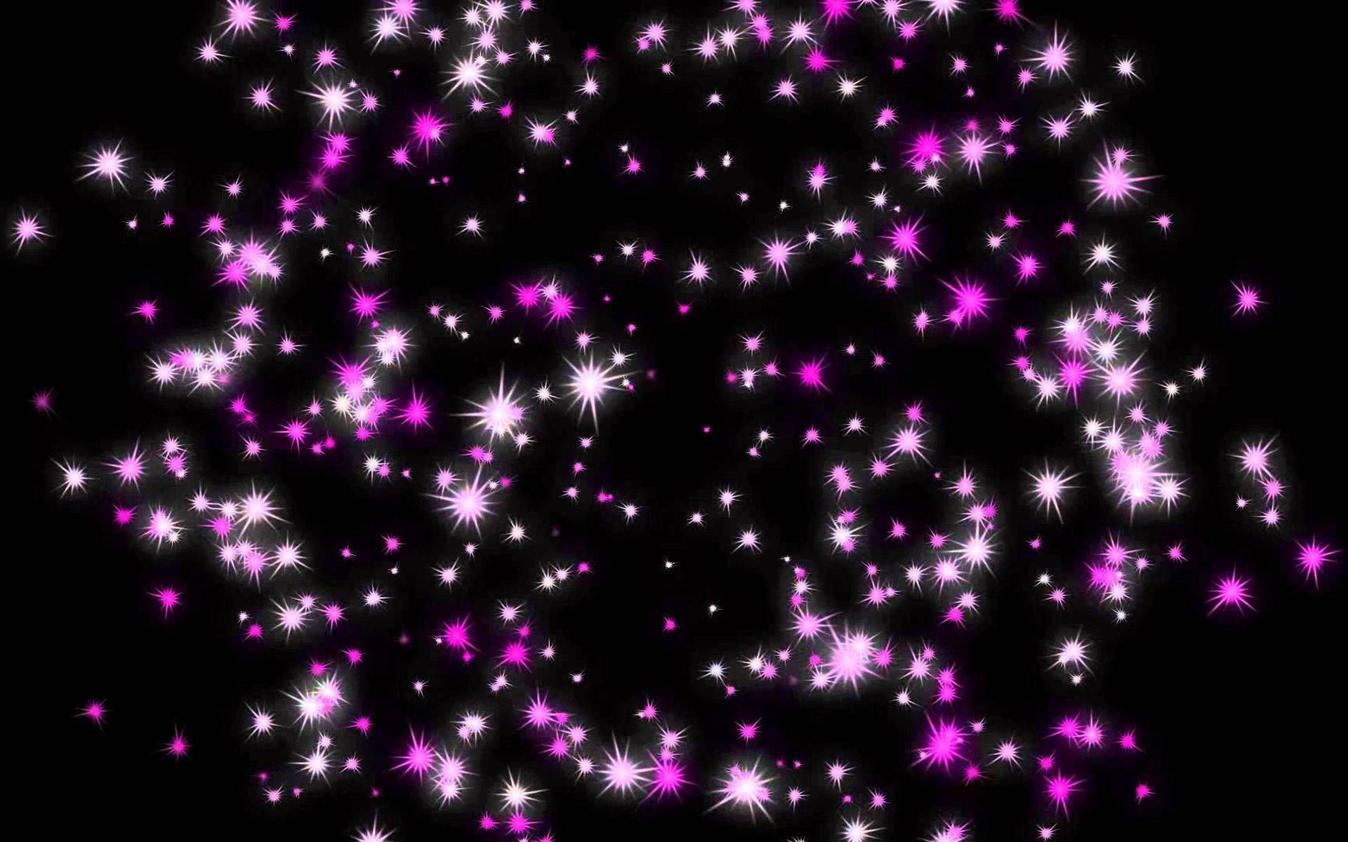 Black Glitter Pink Glitter Background