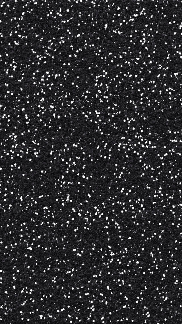 Black Glitter Rough Texture