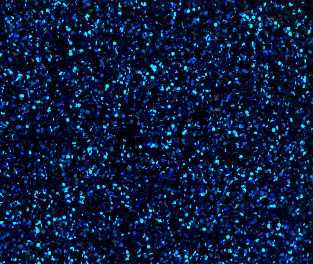 Black Glitter Sparkling Blue