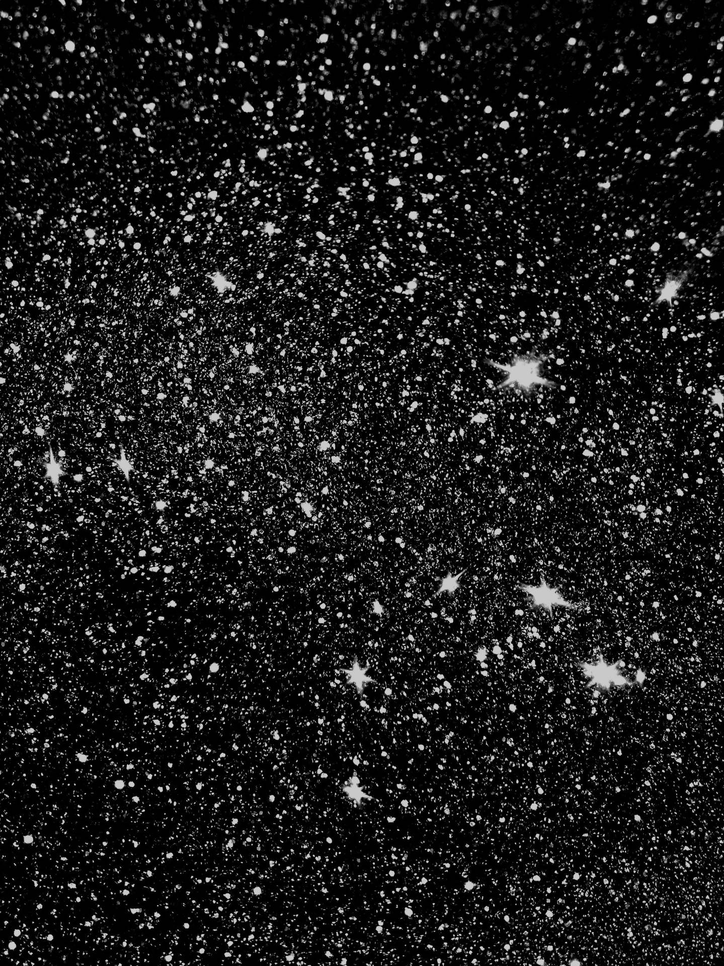 Black Glitter White Chunks Background