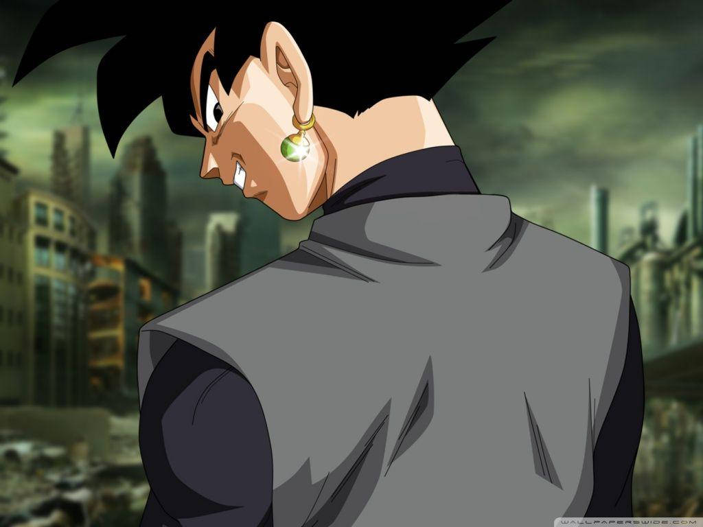 Black Goku In Black Outfit