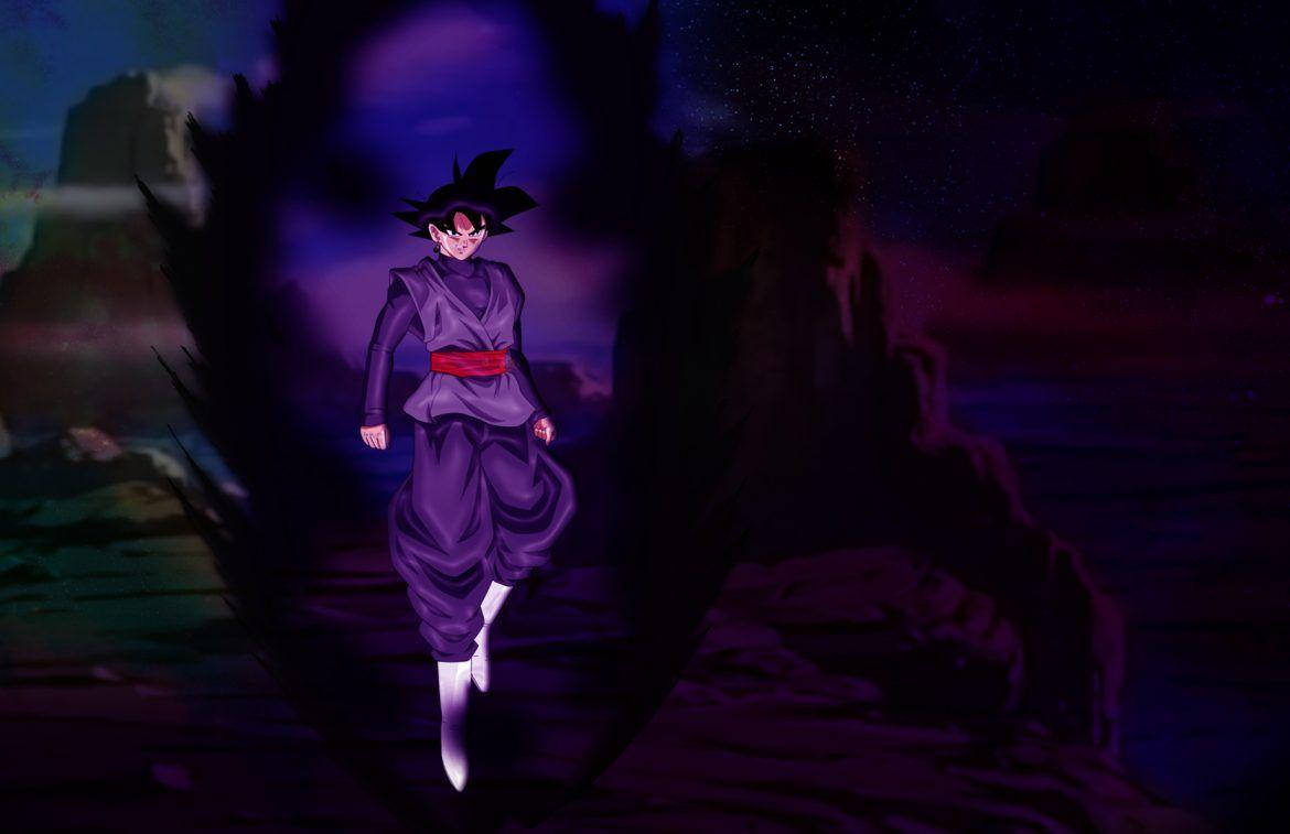 Black Goku Normal Form Background