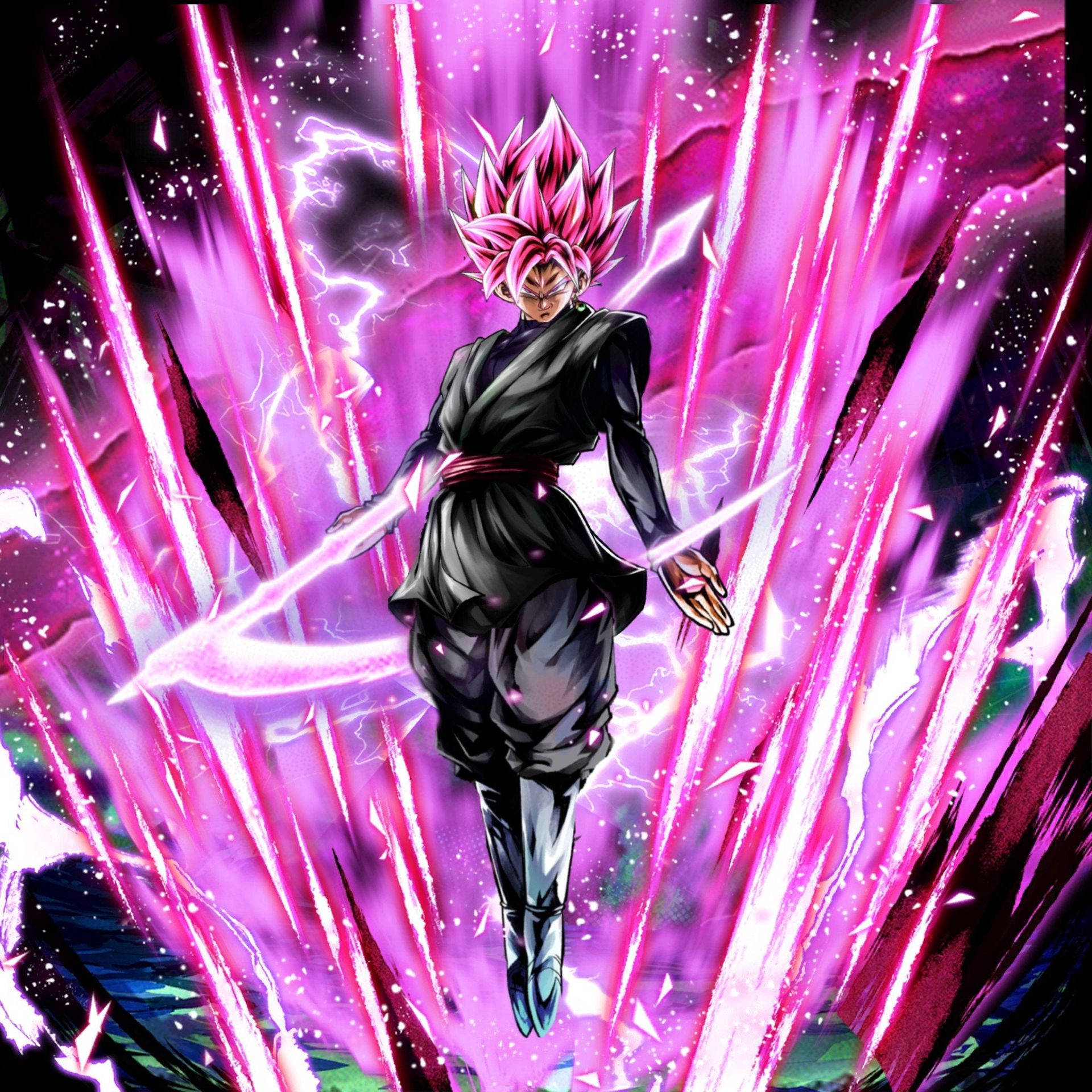 Black Goku Super Saiyan Rose Artwork