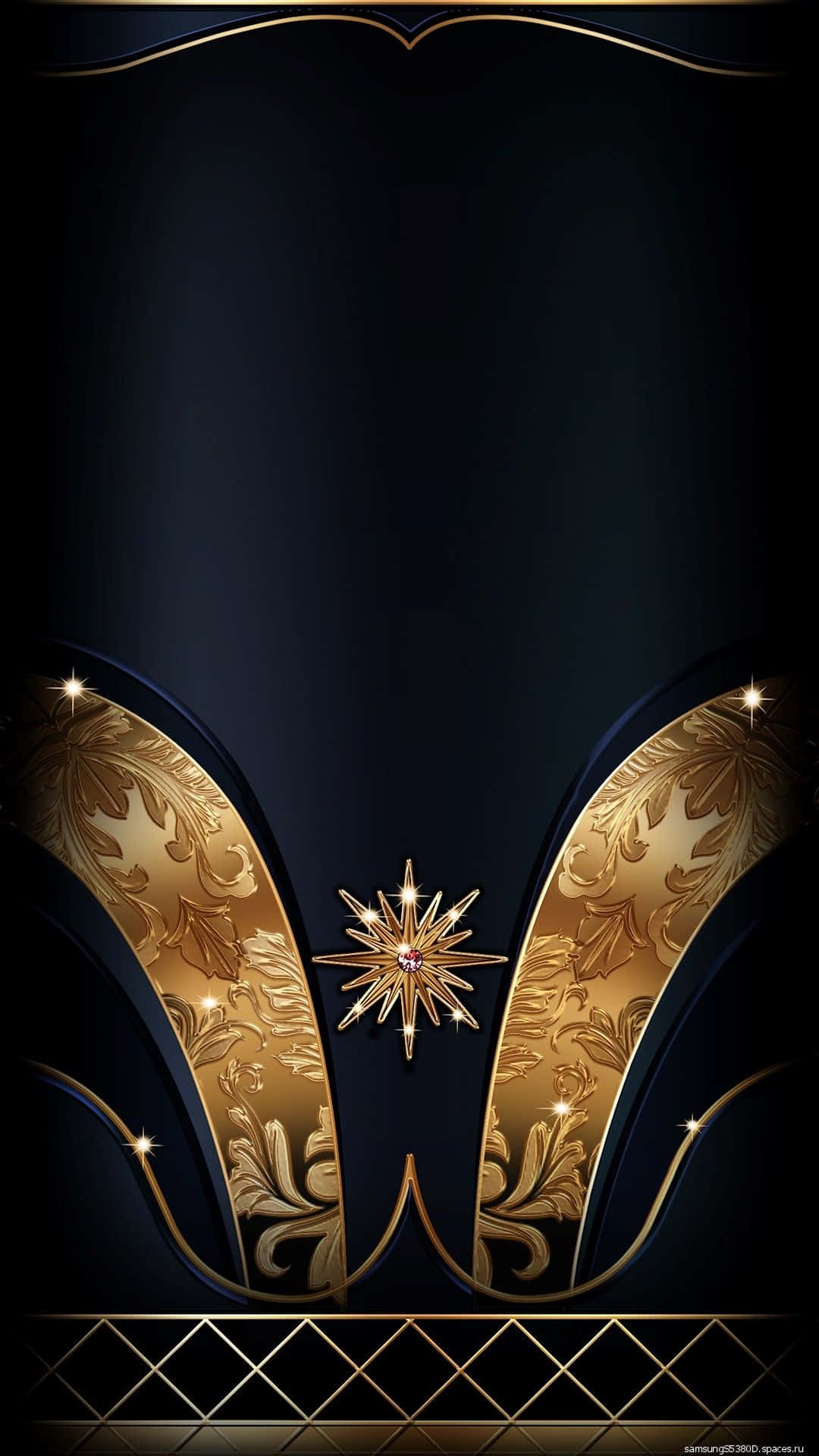 Black Gold Expensive Phone Background