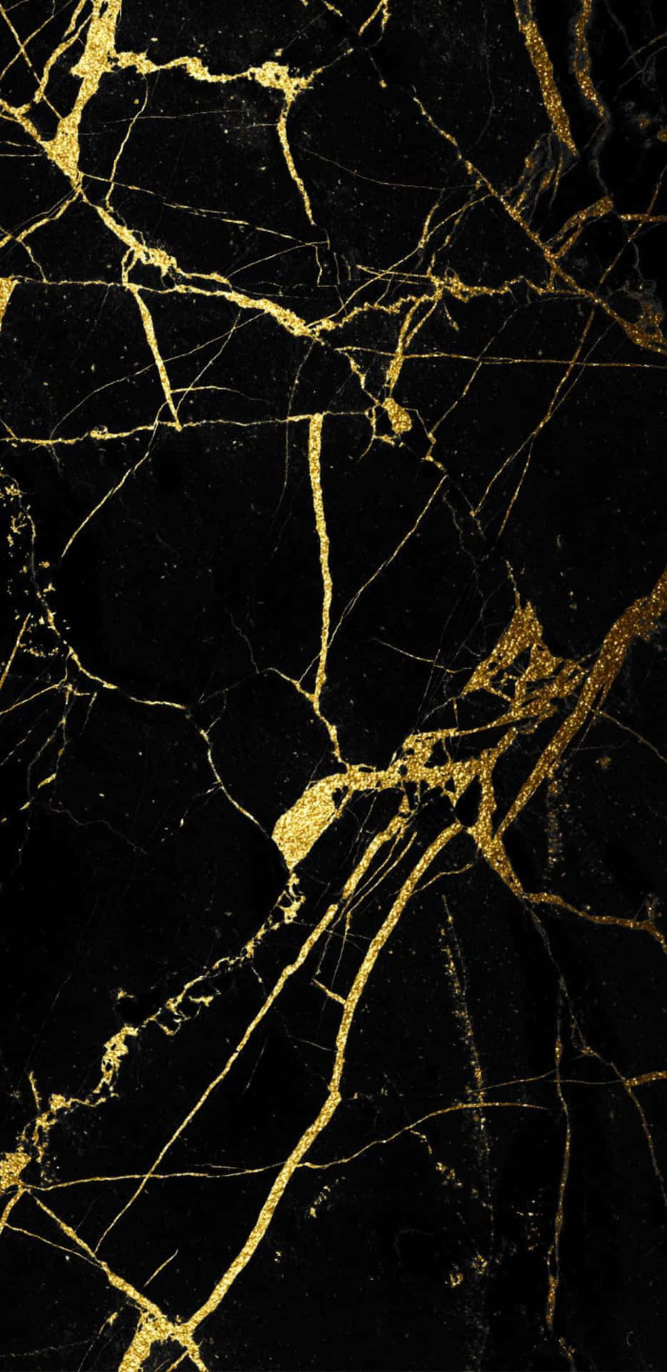 Black Gold Marble Background