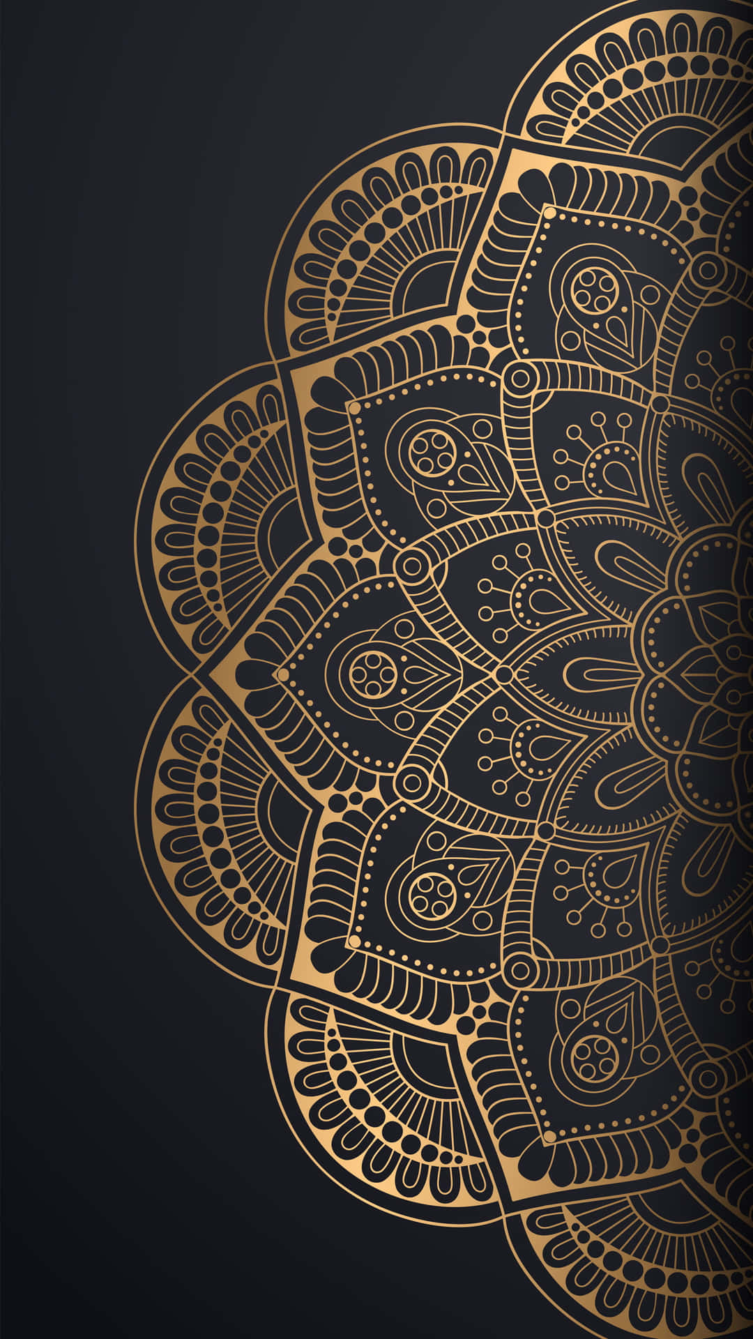 Black Gold Seamless Background