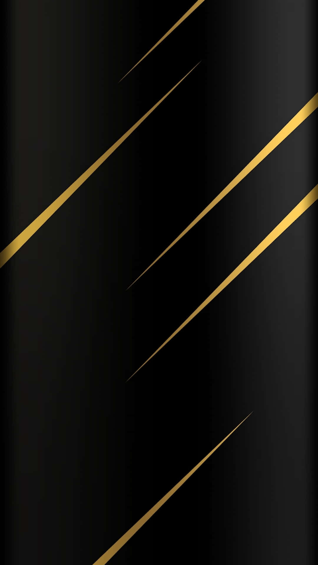 Black Gold Strip Background