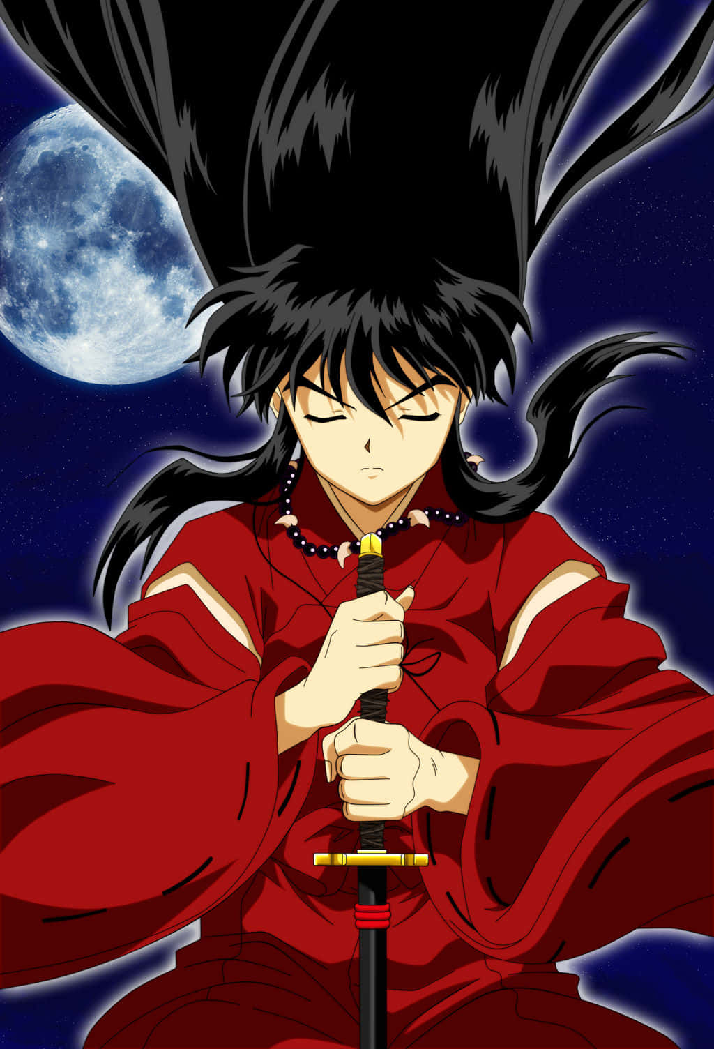 Black Haired Inuyasha Iphone