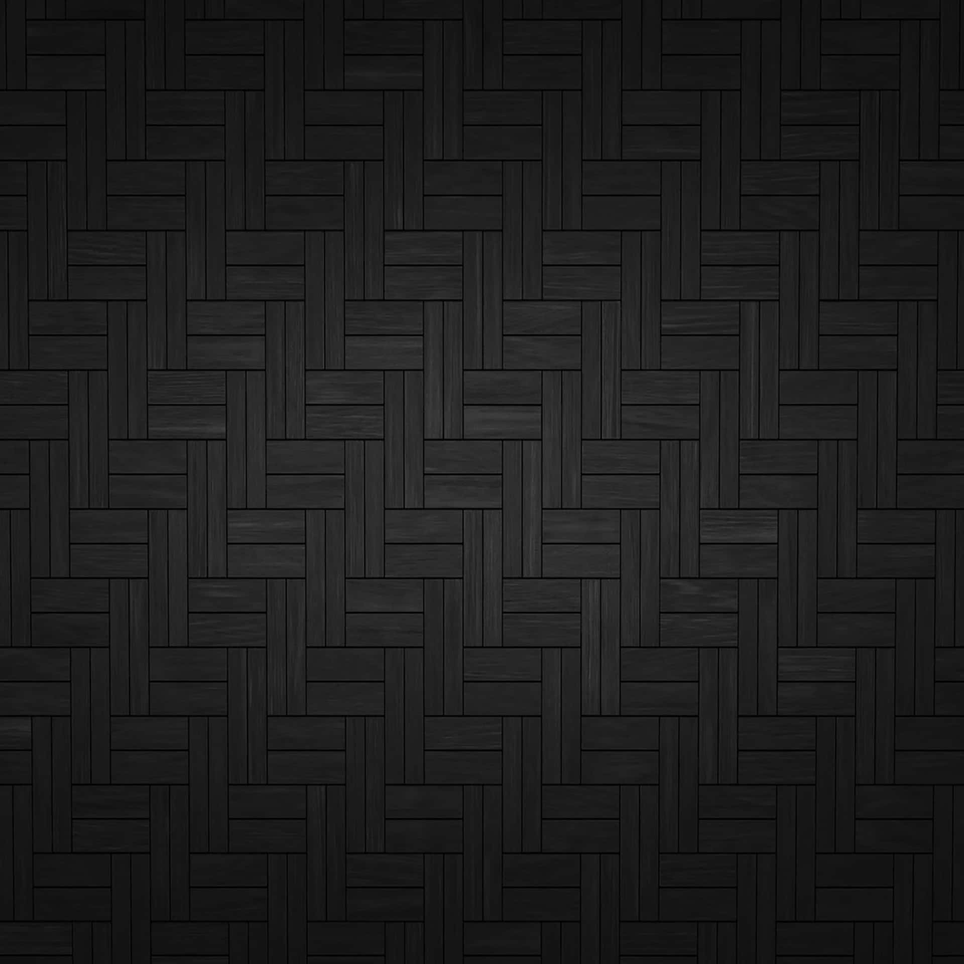 Black Ipad With Parallel Zig-zag Patterns Background