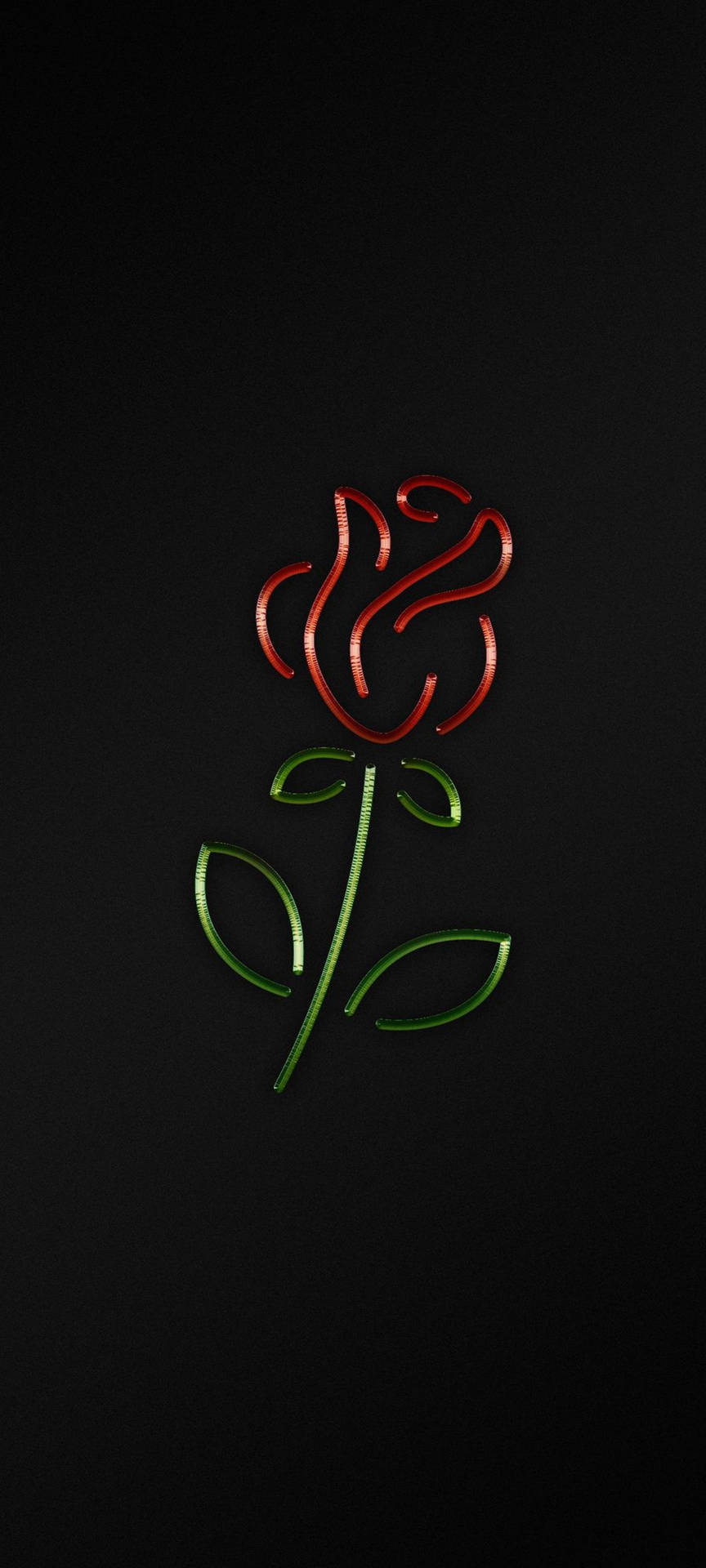 Black Iphone Rose Background