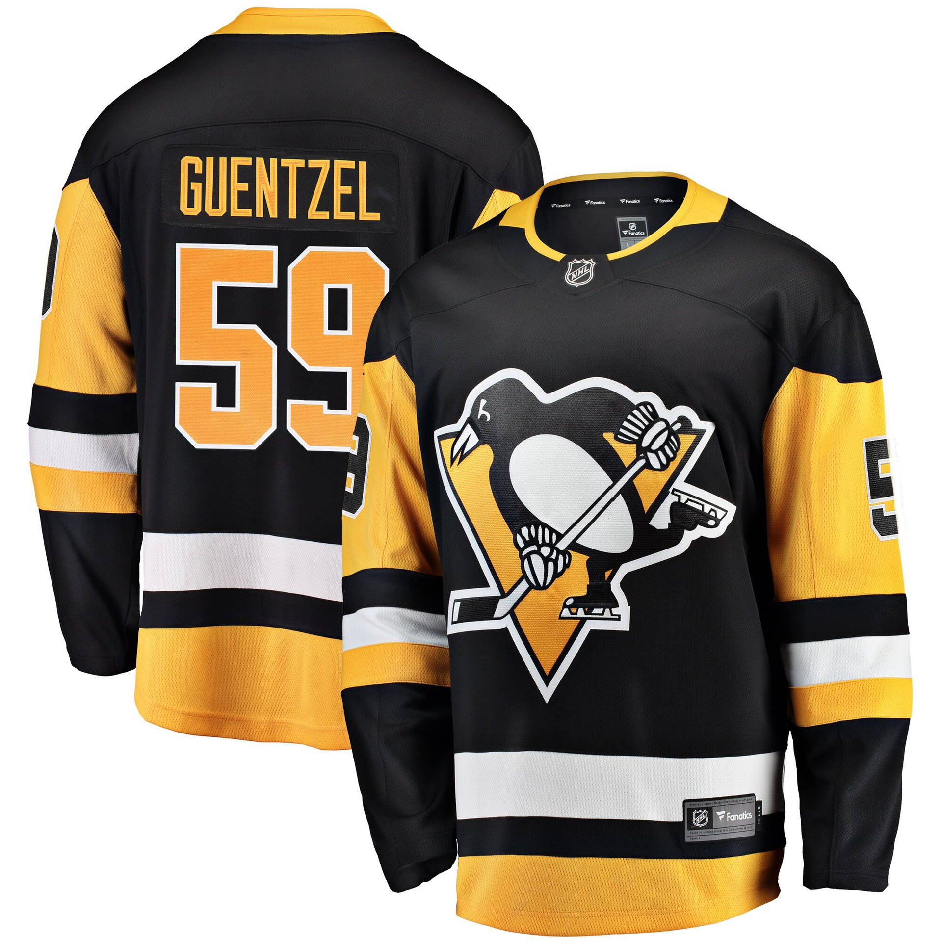 Black Jersey Of Jake Guentzel Background