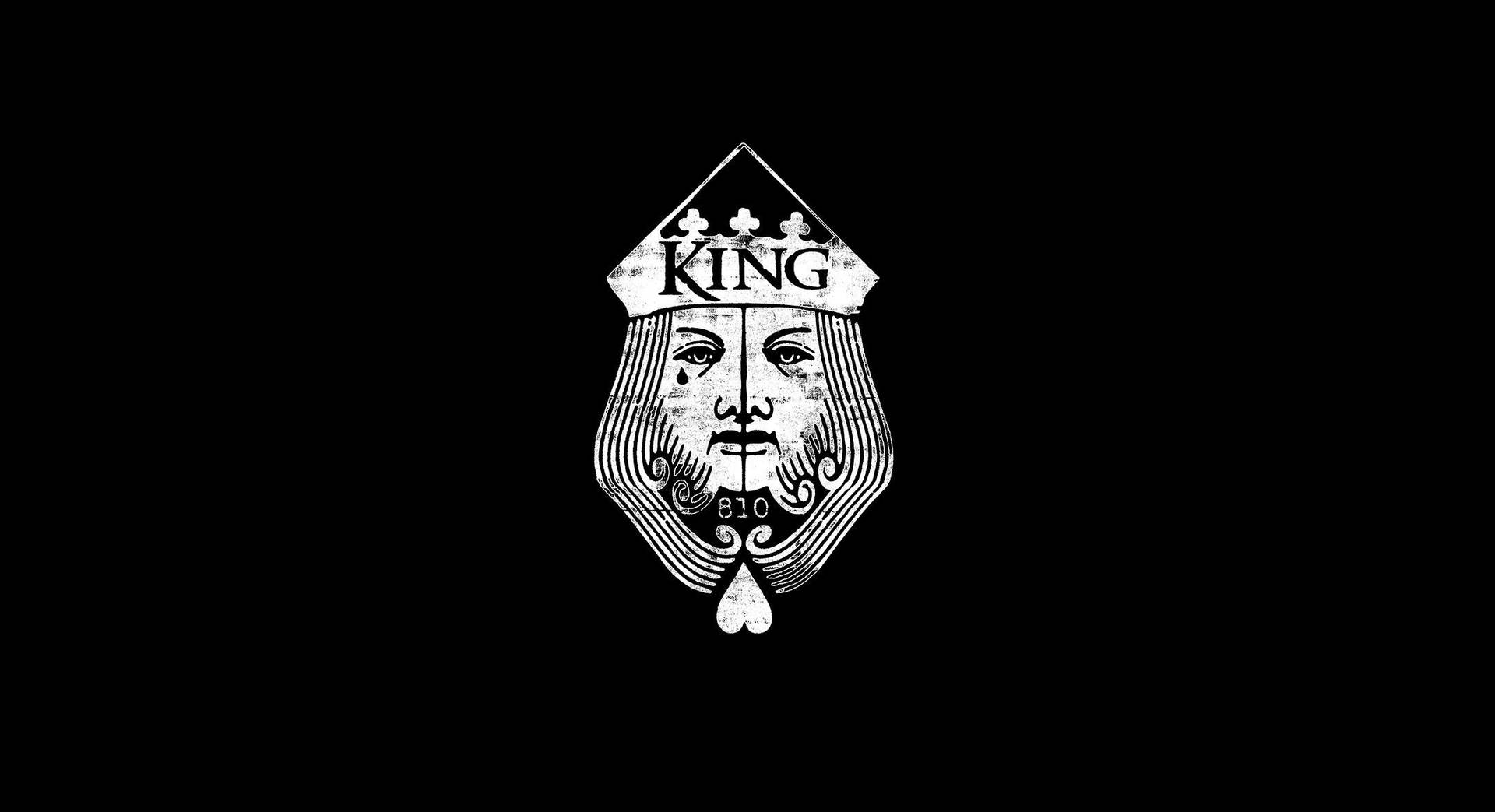 Black King Face Background