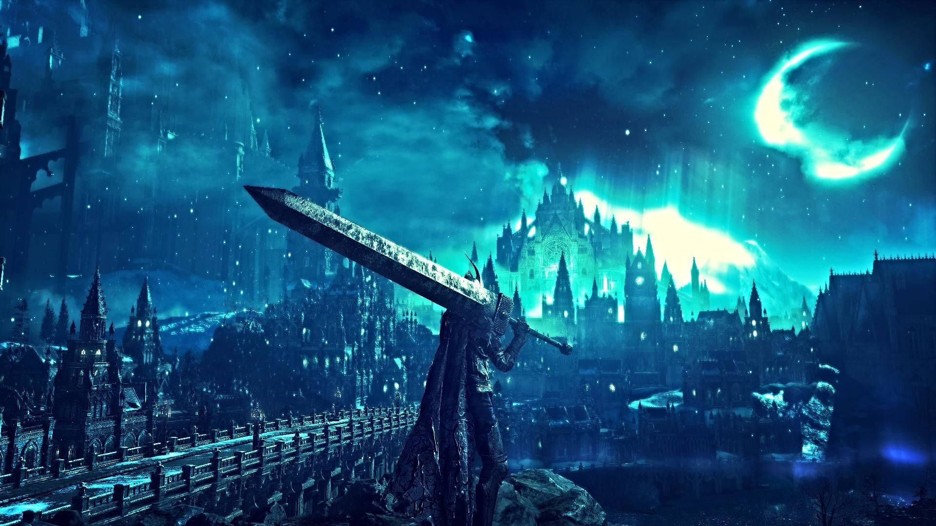 Black Knight In Dark Souls 3 Background