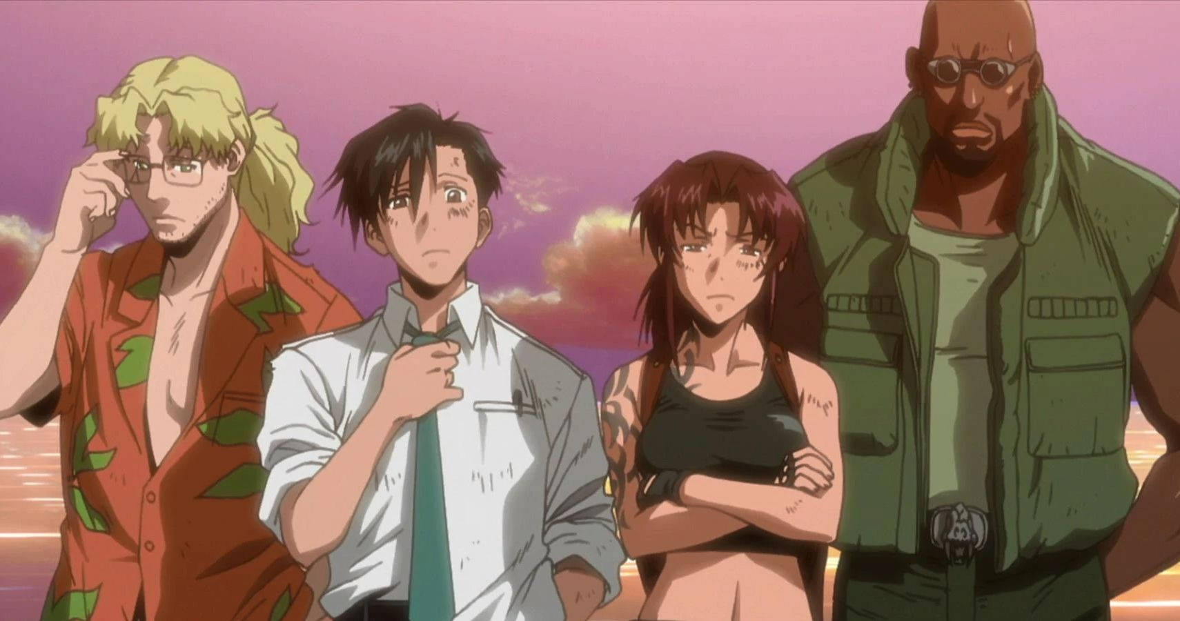 Black Lagoon Anime Characters Background