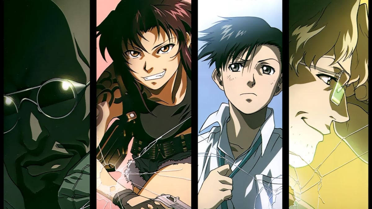 Black Lagoon Characters Collage Background