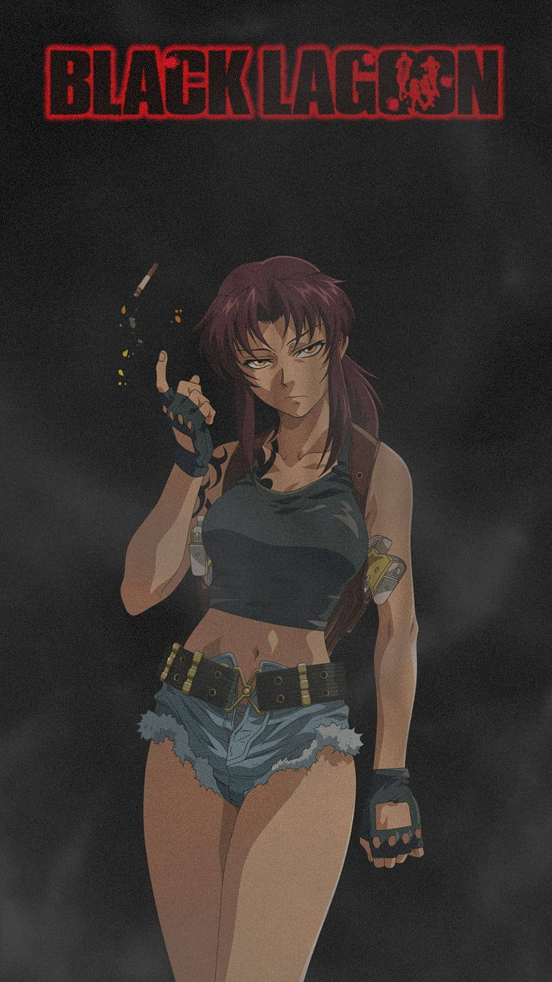 Black Lagoon Revy Dark Poster