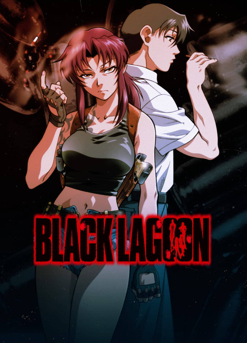 Black Lagoon Revy Rock Poster Background