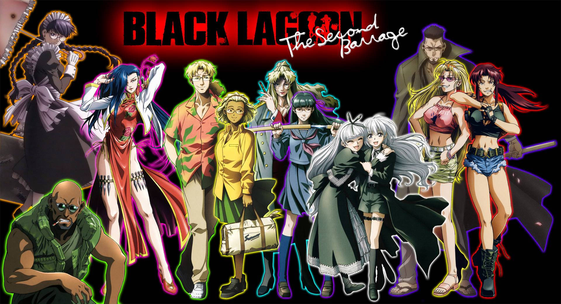 Black Lagoon Second Barrage Poster