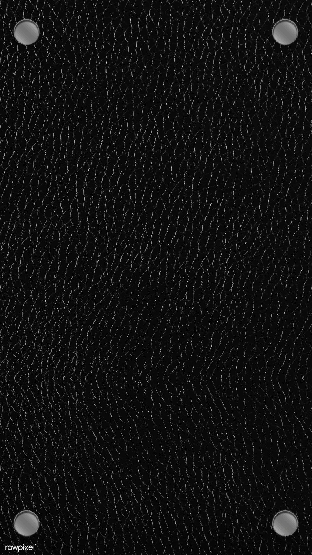 Black Leather Iphone Minimalist Buttons Background