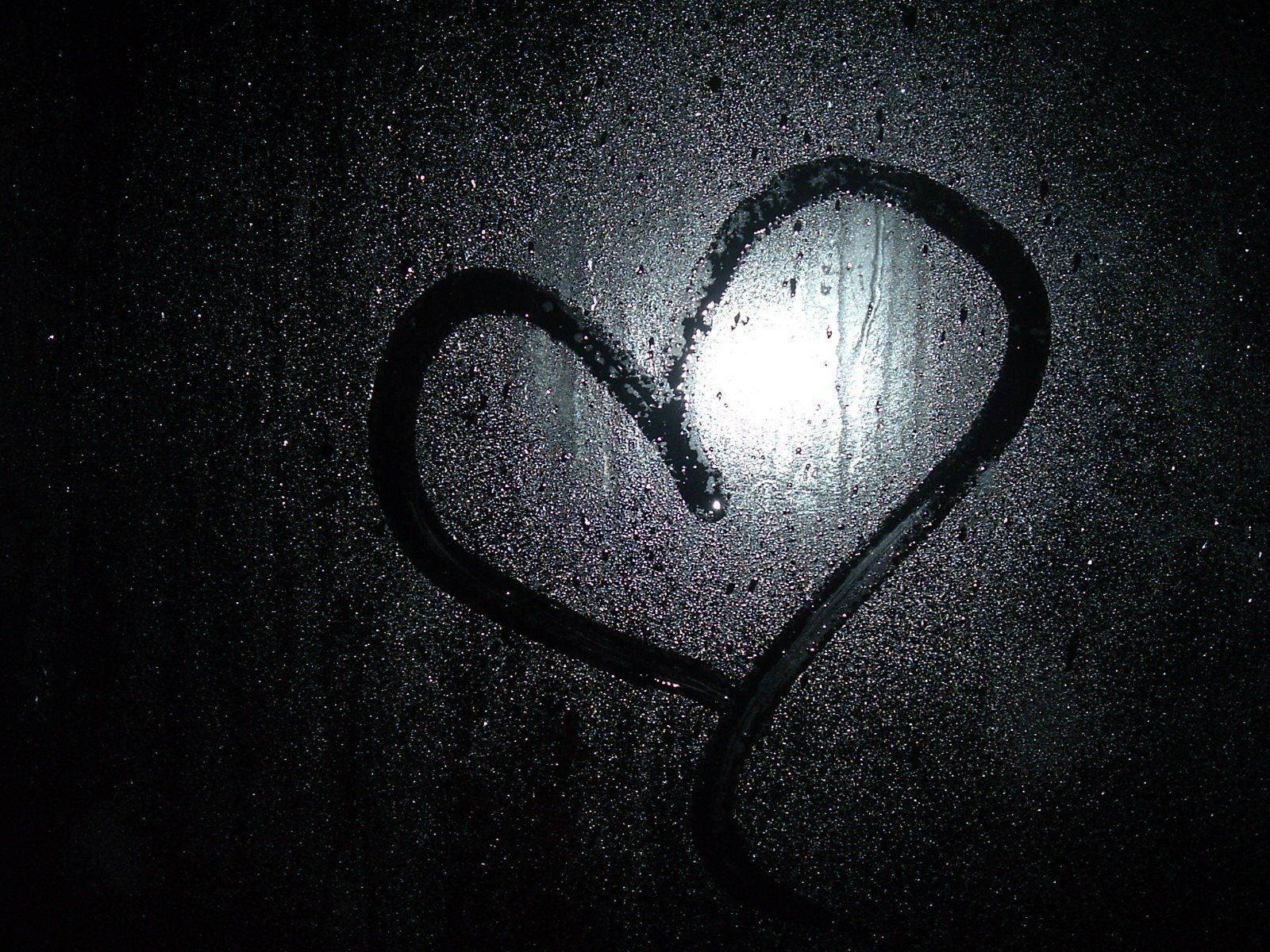 Black Love Window Background