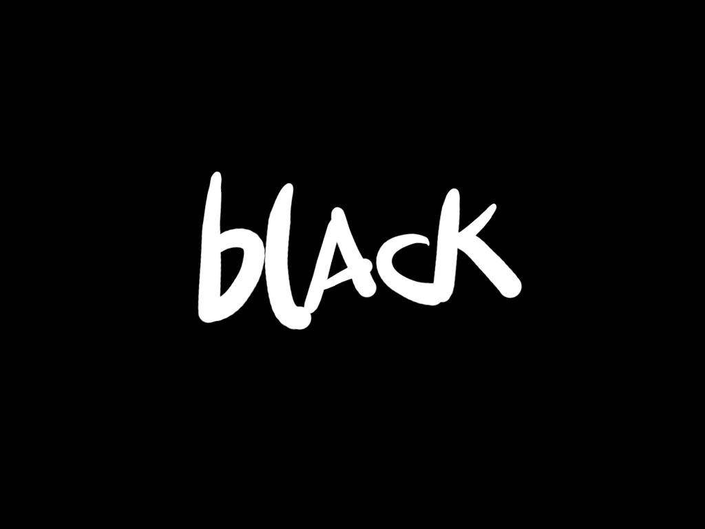 Black Lover Typography