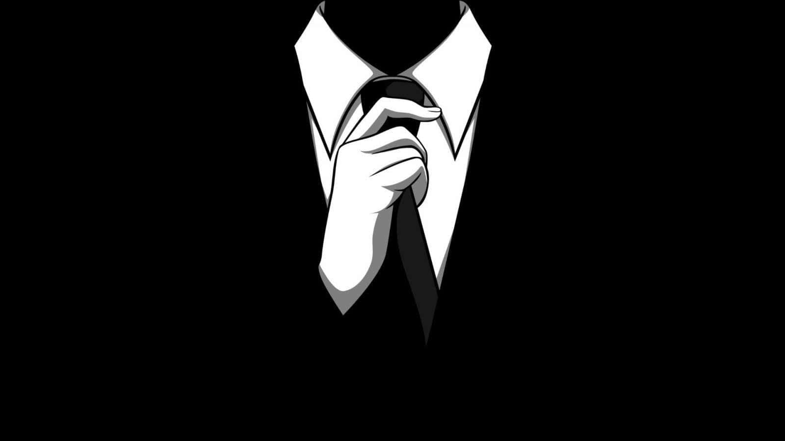 Black Man In Formal Suit Background