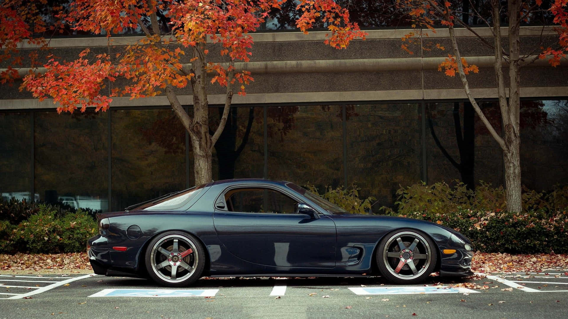 Black Mazda Rx7 Fc Classic Code Autumn